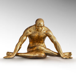 schuller-figura-grande-yoga-oro (1)
