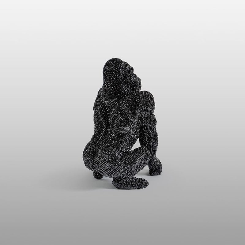 Gorila P - Negro - Figura decorativa - Schuller - PerLighting Tienda de lamparas e iluminación online