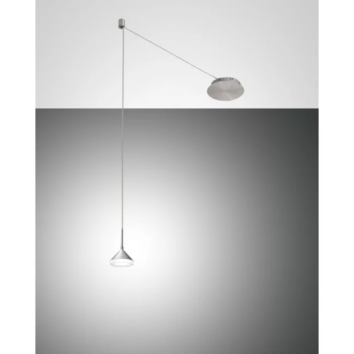 3410-41-212 Isabella 1 - Aluminio - Lámpara colgante - Fabas Luce