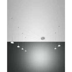 Isabella - Aluminio - Lámpara colgante - Fabas Luce - PerLighting Tienda de lamparas e iluminación online