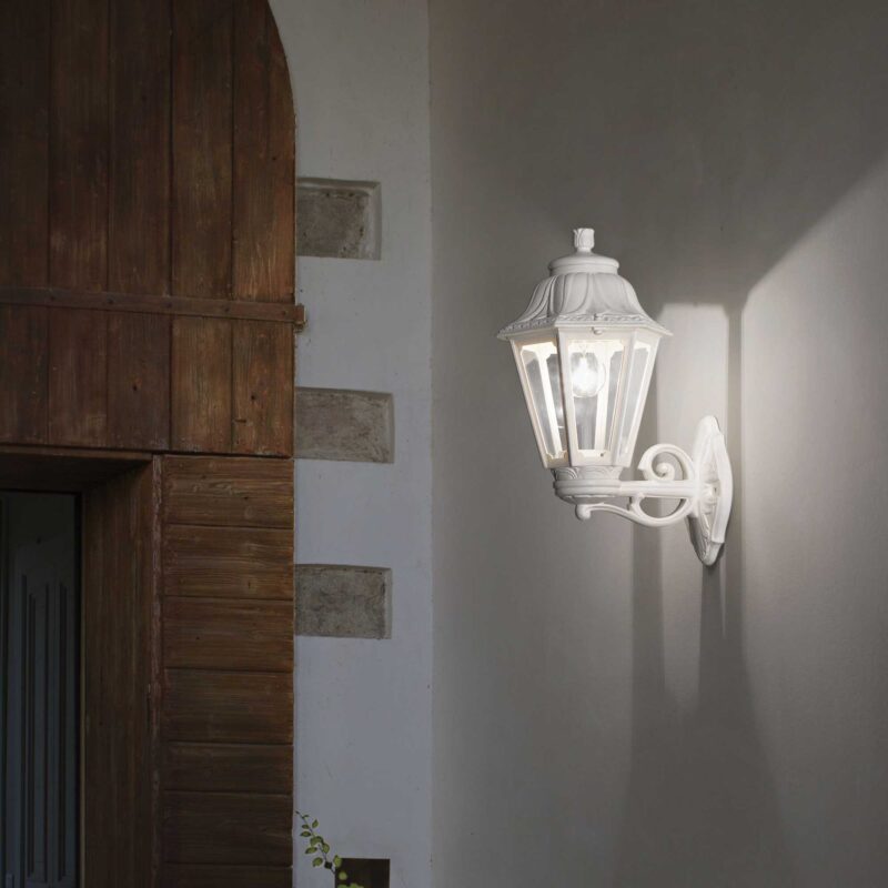 Dafne Big - Blanco - Aplique de pared exterior - Ideal Lux - PerLighting Tienda de lamparas e iluminación online