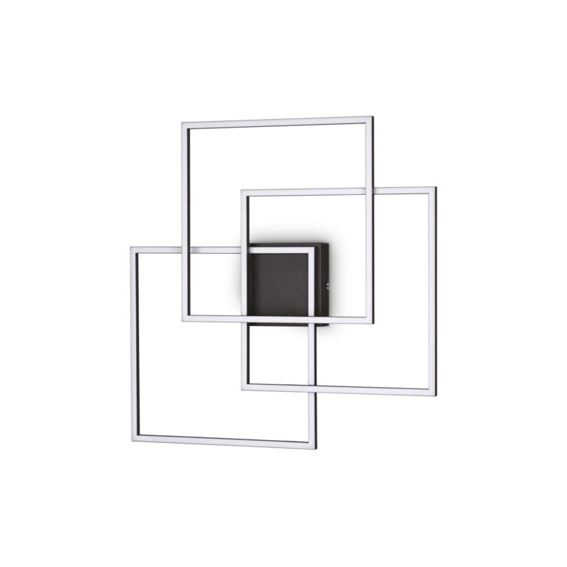 Frame 3 C - Plafón - Negro - Ideal Lux