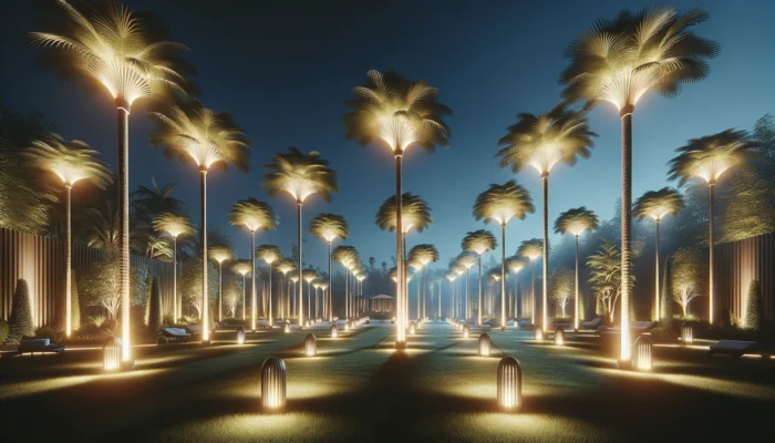 como-iluminar-palmeras