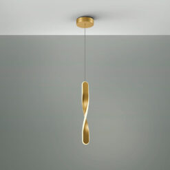 Twist - Lámpara Colgante - Oro - Schuller